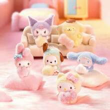 (隨機1件) 正版授權 Sanrio 十二生肖桌面擺飾，Hello Kitty 主題迷你桌面裝飾，成人居家造型配件，14+ - 彩色 - 查看 3