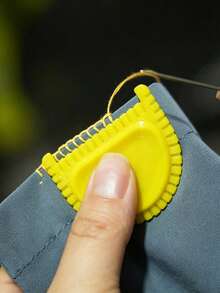 Hand sewn border lock 1/2件裝新款手縫邊緣縫線工具,2mm/3mm/4mm間距布料鎖縫導向器,人體工學塑膠手縫標記輔助器,適用DIY刺繡、拼布、裁縫縫製用品 - 多色 - 查看 5