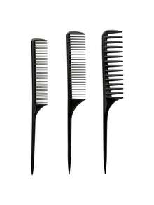 3pcs Professional Pointy Tail Comb Anti-Static Hair Comb Hair Dyeing Accessory Salon Styling Tool Hair Brush, Comb, Hair Tools, Hair Products And Accessories For Barber Salon Beauty Travel Essentials, Back To School, Travel Holiday Essentials, Hair Accessories For Women, Brush, Hair Brushes, Hair Brush, Detangling Brush, Ball Brush, Mini Hair Brush, Hair Brush Set, Wooden Comb, Hair Brush, Mini Hair Brush, Detangling Brush, Hair Brushes, Curly Hair Brush, Hairdressing Equipment,Travel Essentials,Travel Essential,Hairstyle,Hairdressing,Hair Brush,Slick Back Brush,Styling Brush,Curly Hair Brush,Edge Brush,Hair Comb,Brush Hair,Hair Brush Set,Comb Hair,Comb For Curls,Detangling Brush,Hair Brush For Women,Hair,Travel,Hair Products,Hair Tools,Hair Stuff,Barber,Barber Accessories,Barbershop,Hairdressing Equipment - Yellow - View 11
