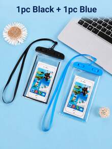 1/2/3pcs Universal Waterproof Phone Pouch/Case, Compatible With IPhone 17, 16, 15, 14, 13 Pro, Max Plus, Suitable For Swimming, Rafting, Diving, Underwater Photography, Beach, Outdoor Sports, Summer Travel, Vacation, Back To School Essential - Multicolor - View 27
