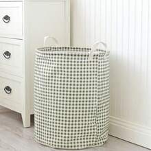 Clothing Storage Basket Toy Storage Foldable Waterproof - Green - View 5