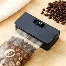 Portable USB Rechargeable Vacuum Sealer, Adjustable Modes, Suitable For Plastic Bags And Food Sealing And Storage, Ideal For Home Kitchen, Supports Food Vacuum Sealing, One-Touch Operation, Electric Powered - Multicolor - View 2
