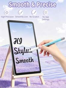 Universal Stylus Pen Compatible With IPad, Android Tablets, And Smartphones. High-Precision Smooth-Writing Touchscreen Pencil, Scratch-Resistant, No App Installation Required, For Drawing And Note-Taking. - Multicolor - View 3