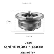 CAMPINGMOON Outdoor Camping Kitchen Pressure Relief Inflator Valve Propane To Isobutane Adapter Propane To Isobutane Converter Aluminum Alloy Propane Interface Accessory Z10 Z11 Z13 Z13M Z15 Z20 Z22 - A - View 9