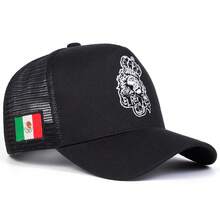 1pc Men's Tiger Truck Driver Hat, Embroidered Baseball Cap, Streetwear Fashion Outdoor Sun Protection Casual Mesh Cap, Suitable For Spring, Autumn, Travel, Beach - Multicolor - View 9