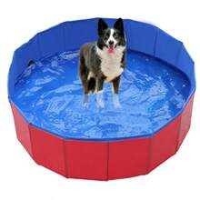 1 Set Foldable Dog Swimming Pool, Hard Plastic Pet Swimming Pool, Anti-Slip Portable Children's Swimming Pool, Foldable Large Dog Bathtub - Multiple Styles - View 13