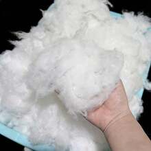 1pc White Polyester Fiber Filling, Suitable For Sofa, Toys, Pillows, Pet Beds And Home Textiles - Soft And Fluffy Material, Ideal For Comfortable Cushions, Stuffed Dolls And Decorative Accents - A - View 2