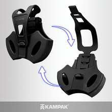 Porta Esposas Kampak KW295 Polímero de Alta Resistencia, Funda para candado de mano - NEGRO - Ver 2