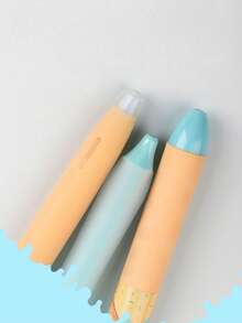 4pcs Cute Ice Cream Pattern Retractable Gel Pens, 0.5mm ST Tip, Smooth Writing, Fresh Girly Style, Suitable For Students And Children, Back To School - Multicolor - View 4
