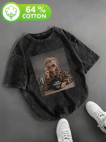 Women T-Shirts - Black - View 1