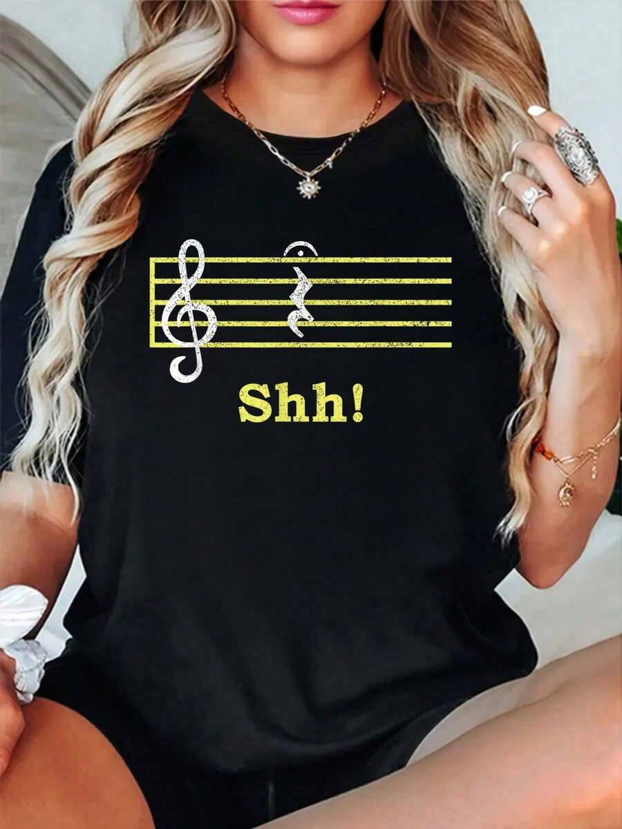 Camisetas de Mujer - Negro 10 - Ver 1