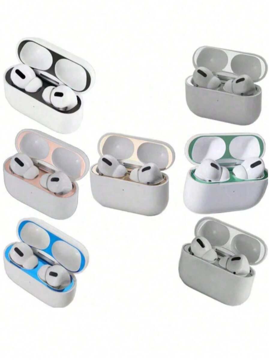 Pro 2/3/4 Charging Case Metal Protective Film, Matte Hardened Film, Anti-Scratch Anti-Dust, Easy To Apply - View 1