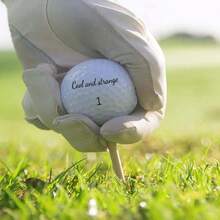 Cool and strange New Golf Balls - 2-Layer Competition Balls - High Elasticity Dual-Layer Balls - 1 Box Contains 12 Competition Golf Balls - Golf Course Supplies 2-Layer Golf Balls High Rebound Long Distance Shot Outdoor Sports Golf Balls Long Distance 2-Layer - White - View 7
