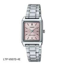 Casio 女款 LTP-V007D-7B 纖薄復古方型腕錶，羅馬數字錶盤、鋼製錶帶、礦物玻璃，日常辦公正裝手錶 - 均碼 - 查看 14