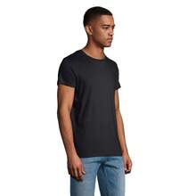 SOLS Mens Crusader Organic T-Shirt - Grey Mouse - View 3