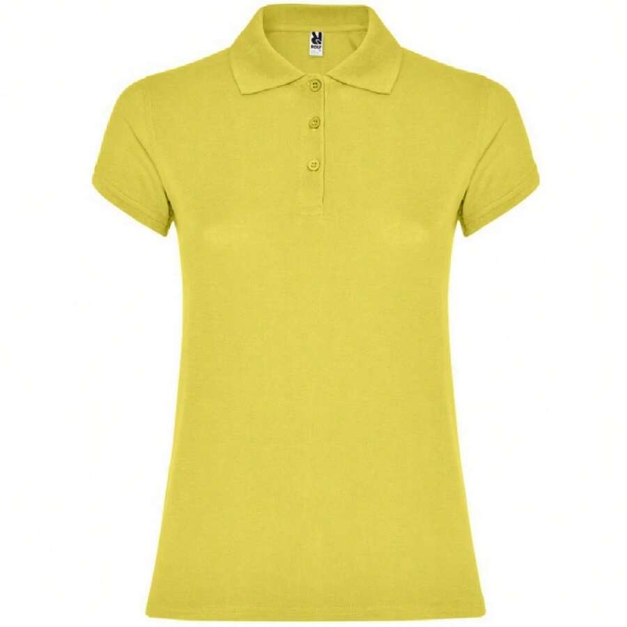 Roly Womens/Ladies Star Polo Shirt - Yellow Corn - View 1