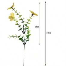 4/8/20 Bundles Indoor/Outdoor Artificial Flowers, Waterproof, Windproof, Non-Fading, Realistic Faux Flower Plants Suitable For Indoor/Outdoor Gardens, Porches, Windowsills, Home, Weddings, Rustic Style, Party Decor, Balcony Decoration, Outdoor Artificial Flowers, UV-Resistant Faux Plastic Flowers, Artificial Greenery Decor, Hanging Baskets, Kitchen Home Vase Arrangements (6 Colors) - Multicolor - View 11