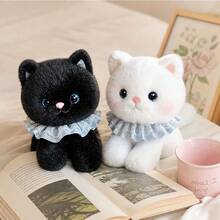 , animal de peluche suave y esponjoso, para decoración del hogar, regalo perfecto para niños/adultos. Capibara, peluche, muñde mantequilla blando, blando, muñecos, Dompligs, Jjk, piscina - Blanco - Ver 4