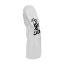 Dark Death Pattern Golf Club Headcover, Personalized Eye-Catching High Recognition, Easily Break Free From Ordinary Golf Bag Monotony, Golf Accessories - White - View 5