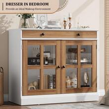 Buffets & Sideboards - White and Brown - View 2