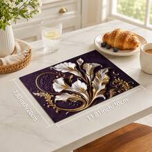 1pc Diatomaceous Earth Drying Mat, Non-Slip Heat-Resistant Absorbent Mat, Suitable For Kitchen Countertop, Coffee Machine, Tableware, Home Cafe Bar Party Decoration Placemat Gift - Multicolor - View 15