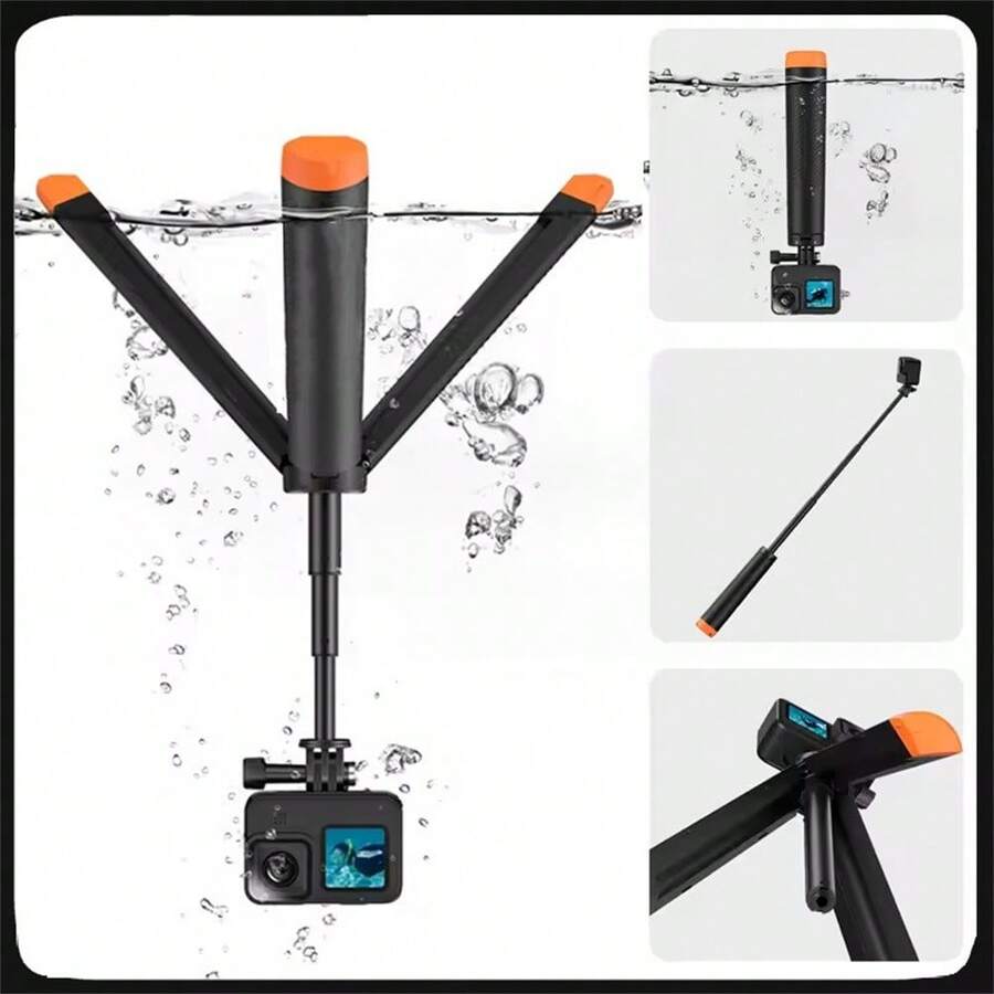 Underwater Buoyancy Bar Diving Extendable Selfie Stick Tripod For OSMO Action Camera Accessories - View 1