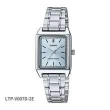 Casio 女款 LTP-V007D-7B 纖薄復古方型腕錶，羅馬數字錶盤、鋼製錶帶、礦物玻璃，日常辦公正裝手錶 - 均碼 - 查看 13