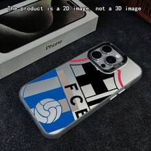 Funda para Teléfono: Funda para Teléfono con Estampado 2D del Club de Fútbol B-Barcelona, Compatible con iPhone 17 16e 16 15 14 13 12 11 Mini Pro Max Air X XR XSMAX 8 7 Plus, Cubierta Trasera Mate Anticaídas - Estilo 1 - Ver 6