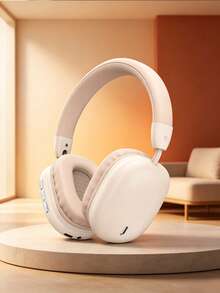 Gerripuer 新款全耳式无线耳机 HIFI高清通话 手机舒适MP3音乐 Type-C 可折叠便携旋转伸缩ABS塑料 高端商务礼品无线耳机 360°环绕声真立体声V5.3 新年/情人节/生日礼物 上网课无线耳机 音量可调 6小时续航 运动音乐耳机 - 杏色 - 查看 3