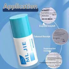 1 pieza 20ml Fluido corrector de papel térmico, estilo minimalista, protección de privacidad, adecuado para uso doméstico, fluido corrector de entrega rápida, vuelta a la escuela - líquido corrector - Ver 3