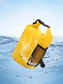 YESPACE 10L/20L/30L 防水防水袋 附側邊網袋，游泳背包，適合漂流、衝浪、徒步、戶外運動、獨木舟、划船、游泳、滑雪裝備 - 彩色 - 查看 4