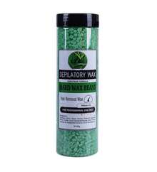 400g Perlas de cera dura de alta calidad - con aroma a lavanda/aloe vera/Miel, apta para piel sensible, se puede usar en la línea del bikini, cara, cejas y axilas, para depilación en casa - Aloe vera - Ver 2