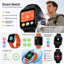 SENBONO 2026 New Smartwatch With Camera, Camera, Dynamic Dial, Wireless Calling, Music Player, Weather, Heart Rate/Sleep Monitoring, Calculator, Pedometer, Information Reminder, High-Quality, Durable Battery, Suitable For Both Men And Women - View 7