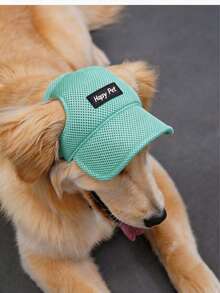 1PC Pet Sun Hat Breathable Mesh Dog Visor Cap For Small Medium Large Dogs Outdoor Sun Protection - Multicolor - View 13