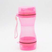 1pc Portable Dog Water Bottle, Pet Travel Water Dispenser, Outdoor Dog Water Container, Carry-Along Dog Drinking Cup - Multicolor - View 9