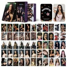55張 KATSEYE 唯美照片卡，55張 K-Pop Lomo 卡，全息防水高清復古風偶像收藏卡，適合女孩房間裝飾與收藏 - 彩色 - 查看 6