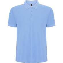 Roly Mens Pegaso Premium Plain Polo Shirt - Sky Blue - View 1