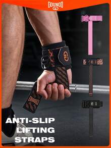 GOUNOD New Style Wrist Straps For Weight Lifting - Gym Wrist Wraps For Strength Training, Bodybuilding & Deadlifting. - Multicolor - View 1