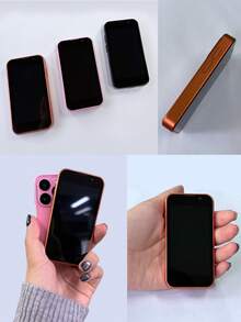 SERVO Mini Smartphone, Android 9.0 System, WCDMA Dual SIM Dual Standby 3G Network, 3.0" HD Display, 2GB RAM + 16GB ROM, Pocket-Sized Phone - Orange - View 5