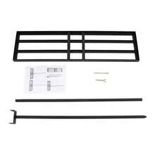Lawn Leveling Rake – 36" X 10" Steel Yard Tool For Grass & Soil, Adjustable Angle 0‑180°, Long Handle 5.74ft, Grid-Shape Head For Leveling, Mulching & Fertilizing, Removable & Lightweight 9.92 Lbs – Black - Default - View 10