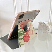 1個書本式支架保護平板電腦保護殼，相容 A16 2025、 Galaxy Tab S9 FE/S8 Plus/S7/S10、Oppo Pad、 Matepad、Vivo Pad、Honor Pad、 Xiaoxin Pad - 彩色 - 查看 7