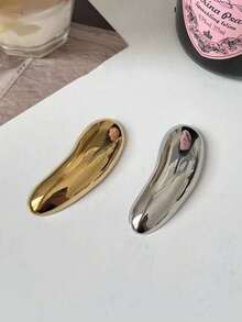 1/2 Women's Minimalist Metallic Brooch, Fashionable High-End Accessory, Suitable For Decorating Dresses, Coats, Suits And Various Accessories, Also Suitable For Daily Decoration, Party Decoration, Daily Accessories, Gift Essential, Holiday Decoration. - A - View 10