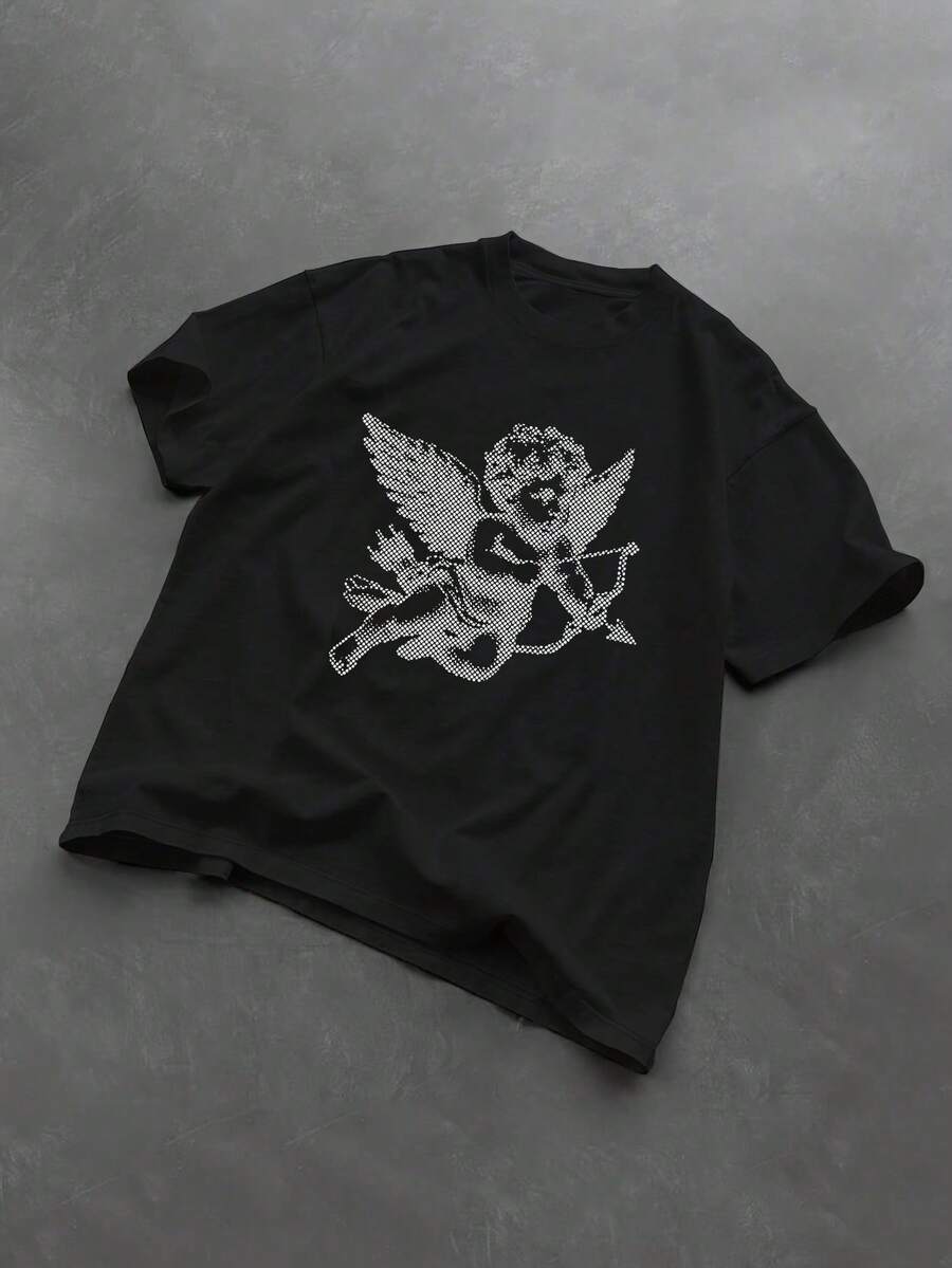 Men T-Shirts - Black - View 1