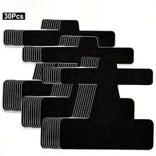 30pcs Pre-Cut Sports Tape, Breathable Latex-Free Adhesive, Elastic Bandage Material, Size 9.3cm X 8.8cm, Comfortable High Elasticity Stretchable, Does Not Affect Normal Life, Suitable For Big Toe Support - Multicolor - View 11