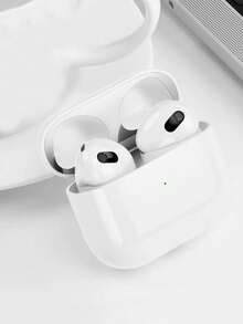 1/2/3/4/5 Stück Metall-Staubschutz-Aufkleber Schutzhülle, mit Verpackung, kompatibel mit AirpodsPro 2 1 AirPods3/4/Pro3 - Silber - Übersicht 3