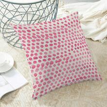 Preppy Pillow Covers 16x16 Inch Set Of 2 Pink Polka Dot Outdoor Decor Throw Pillows For Couch Modern Boho Design Watercolor Aesthetic Decorative Cushion Cases For Home Sofa Bed Decorations - 粉紅色波點圖案 16 吋 x 16 吋(2 件裝) - 查看 5