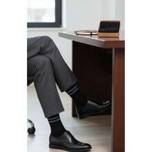 Workwear Crew Socks - 12 Pairs Unisex Work Socks - UK 6-11 Size - Crew Length - Color default - View 3