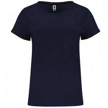 Roly Womens/Ladies Cies T-Shirt - Navy Blue - View 2