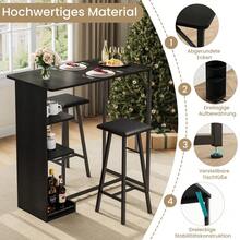 Bar Tables - Noir avec coussin - Voir 5