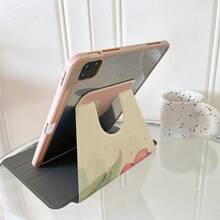 1個書本式支架保護平板電腦保護殼，相容 A16 2025、 Galaxy Tab S9 FE/S8 Plus/S7/S10、Oppo Pad、 Matepad、Vivo Pad、Honor Pad、 Xiaoxin Pad - 彩色 - 查看 7